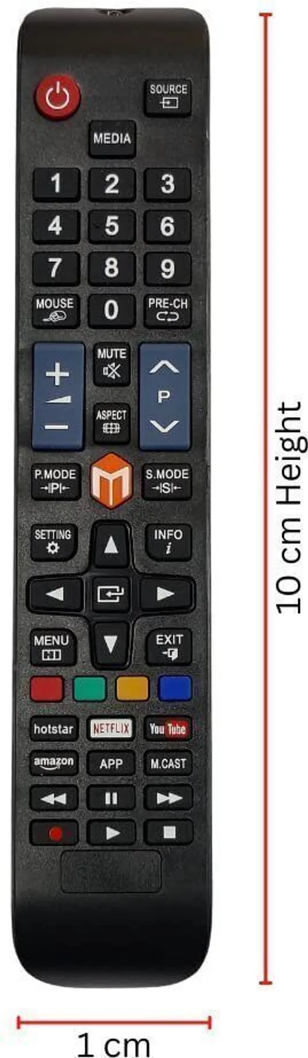 Kpdp_Smart_Tv_Remote_(Hotstar,_Netflix,_Youtube)_Chinese_Led_Lcd,_Eairtec_Remote_Controller_(Black)