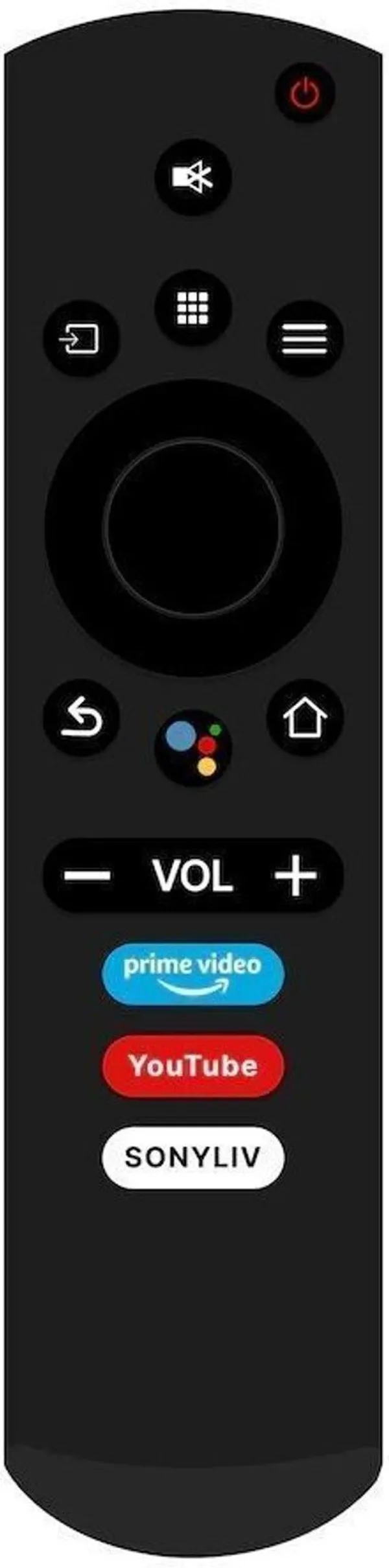 Kpdp_Original_Remote_Control_Voice/Google_Asst)_Kodak_Smart_Tv,_Thomson_Smart_Tv_Remote_Controller_(Black)_Remote_Controller_(Black)