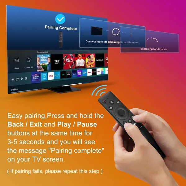 Kpdp_Bluetooth_Voice_Remote_Compatible_With_Crystal_Uhd_Qled_4K_8K_Smart_Tv_2019-2023_Samsung_Voice_Remote_Controller_(Black)