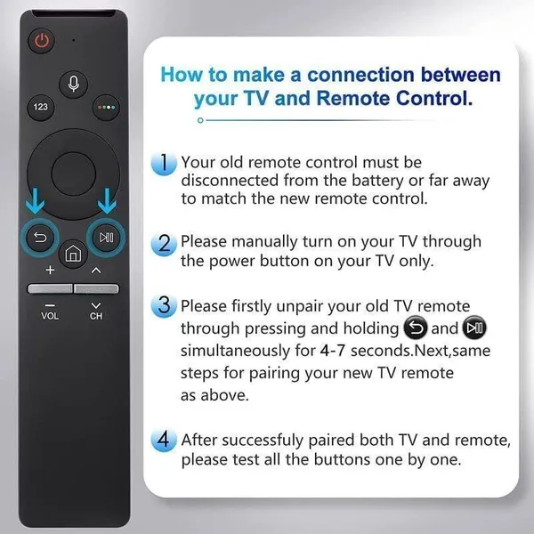 Kpdp_Remote_Control_Compatible_With_Tv_Smart_4K_Led_Bn59-01312F_With_Voice_Samsung_Tv_Remote_Controller_(Black)