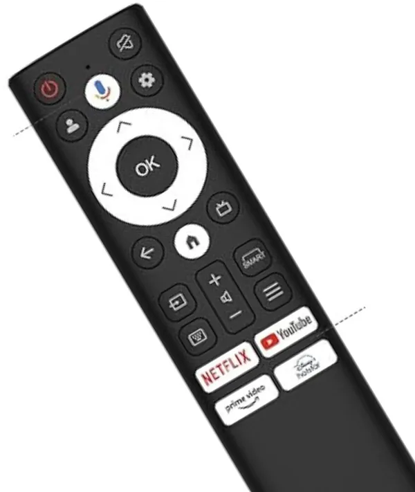 Kpdp_Voice_Remote_Compatible_With_Smart_Led/Uhd_4K_Tv_Bluetooth_Voice_Acer_Smart_Remote_Controller_(Black)
