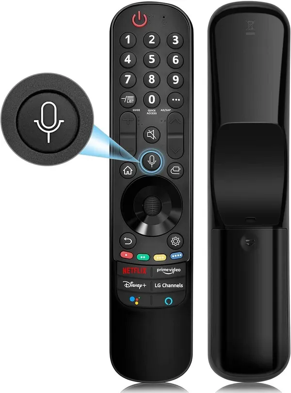 Kpdp_(An-Mr21Ga/An-Mr22Ga)_-_Please_Match_The_Image_With_Old_Lg_Smart_Tv_Remote_Controller_(Black)