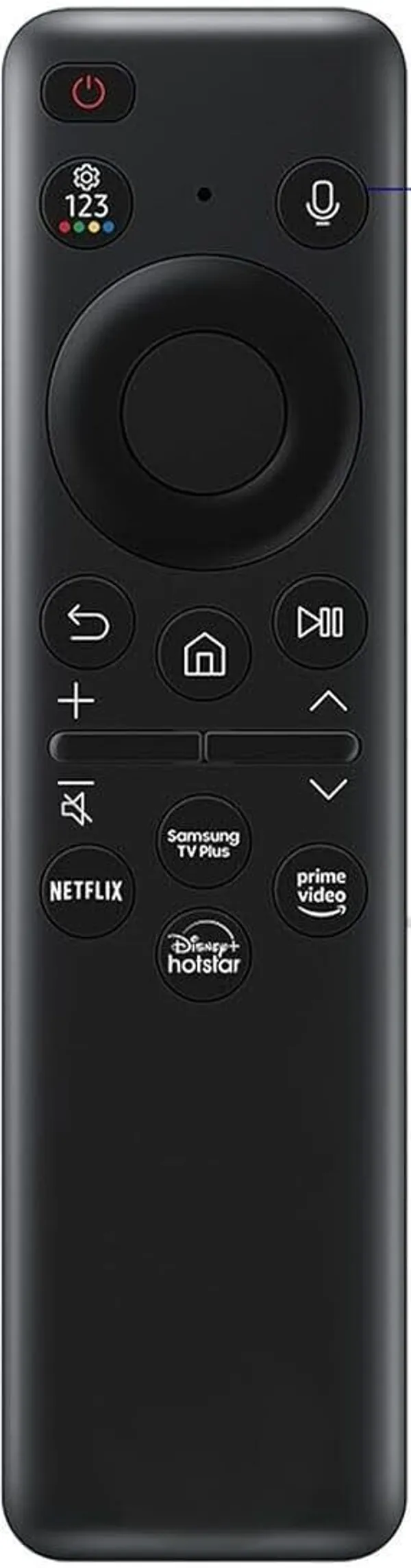 Kpdp_Voice_Remote_Control_Compatible_For_Neo_Qled_Oled_8K_Hdr_Smart_Tv_(No_Solar,_No_Usb)_Bn59-01432A,_Samsung_Voice_Remote_Controller_(Black)