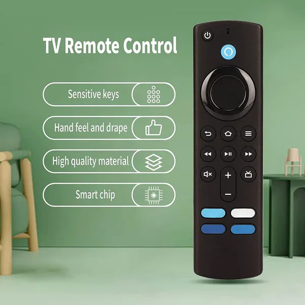 Kpdp_Original_Remote_Control_Voice_Stick_Remote_(3Rd_Generation)_Amzon_Alexa_Voice_Flre_Tv_Stick_(3Rd_Generation)_Remote_Controller_(Black)