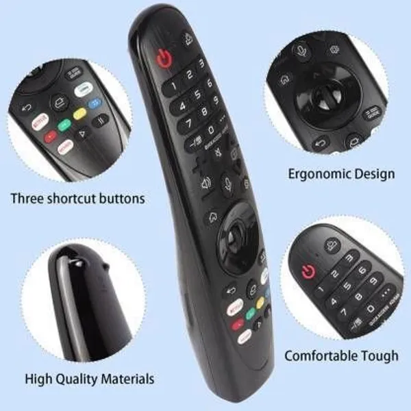 Kpdp_Voice_Remote_Magic_Tv_Remote_With_Voice_Mic_&_Scroll_Feature_Compatible_Lg_Remote_Controller_(Black)