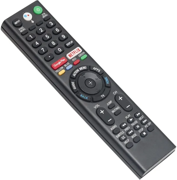 Kpdp_Voice_Control_Remote_Compatible_For_4K_Led_Uhd_Android_Tv_Voice_Control_Sony_Remote_Controller_(Black)
