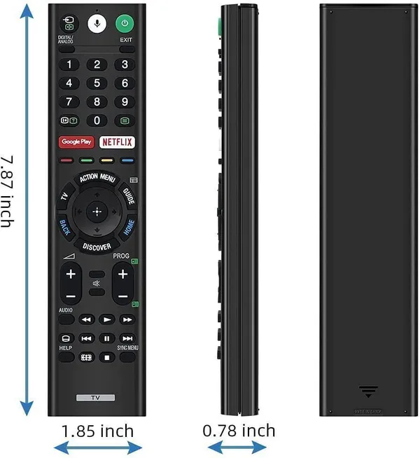 Kpdp_Voice_Control_Remote_Compatible_For_4K_Led_Uhd_Android_Tv_Voice_Control_Sony_Remote_Controller_(Black)