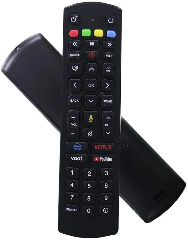 Kpdp_Voice_Remote_Control_For_Hybrid_Setup_Box_Fiber_Set_Top_Box_With_Bluetooth_Voice_Command_�_Pairing_Require_Remote_Controller_(Black)
