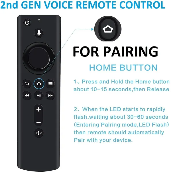 Kpdp_Remote_Replacement_Of_Original_Amazon_Alexa_Fire_Tv_Stick_Remote_Controller_(Black)