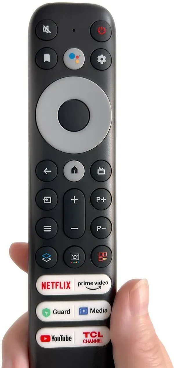 Kpdp_Tv_Remote_Rc902V_Fmr1_Fmr4_Fmr5_Fmr6_Fmr7_Fmr9_Suitable_For_Qled_Fhd_Oled_4K_Tcl_Smart_Tv_-_Exact_Same_Model_Remote_Controller_(Black)