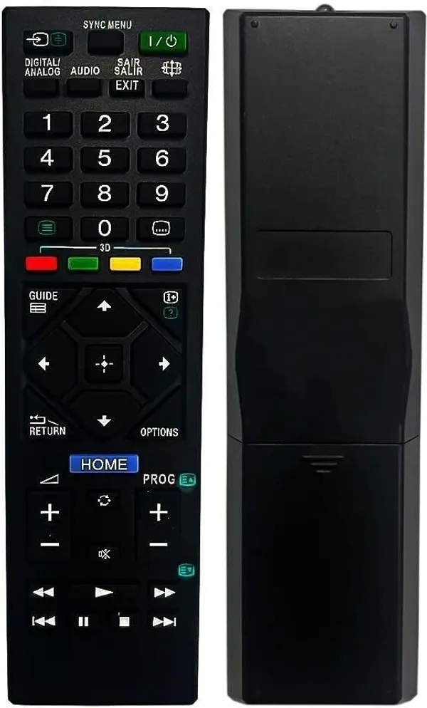 Kpdp_Compatible_Universal_Sony_Remote_For_Lcd_Led_Oled_Qled_Android_Bravia_Smart_4Ktv_Rm-L1185_Kdl-48W600B_Sony_Tv_Remote_Controller_(Black)