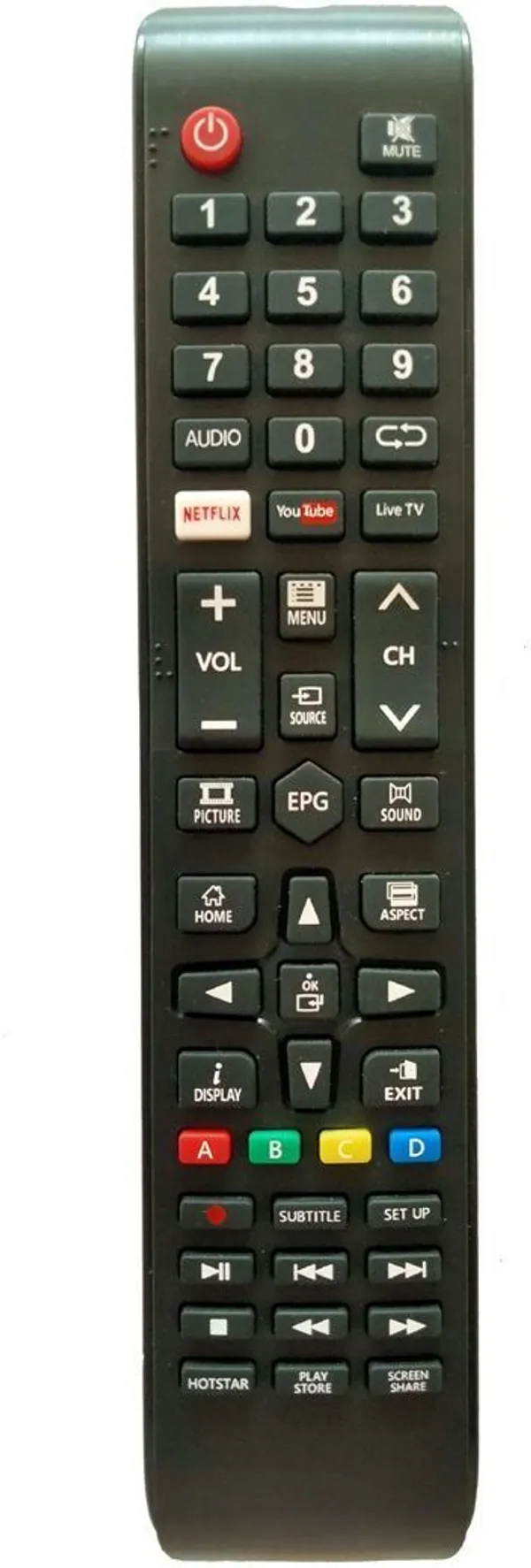 Kpdp_Live_Tv_Airtec,_And_Many_More_Chines_Asseble_Tv_Remote_Controller_(Black)