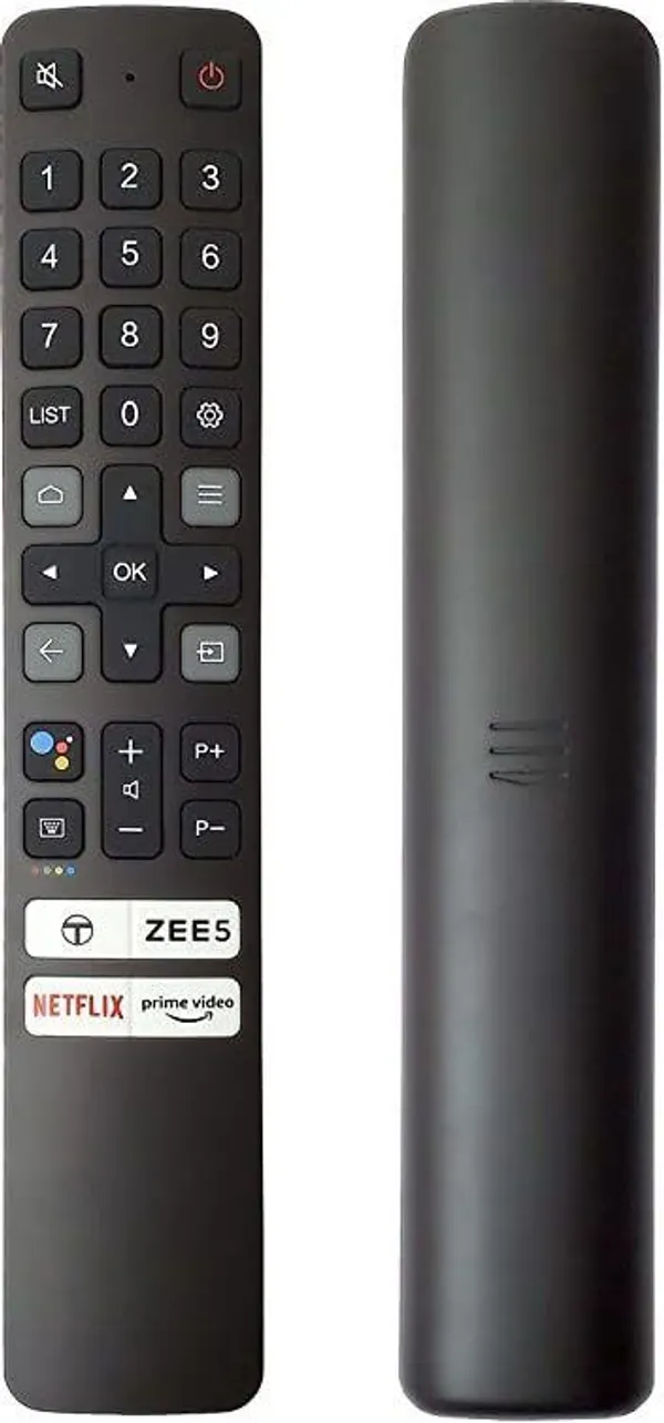 Kpdp_Rc901V_Fmr5_Compatible_For_Tcl_Smart_Tv_Remote_With_Voice_Assistance_Netflix_And_Prime_Video_Button_For_Tcl_Smart_Tv_Remote_Controller_(Black)