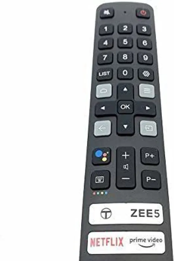 Kpdp_Rc901V_Fmr5_Compatible_For_Tcl_Smart_Tv_Remote_With_Voice_Assistance_Netflix_And_Prime_Video_Button_For_Tcl_Smart_Tv_Remote_Controller_(Black)