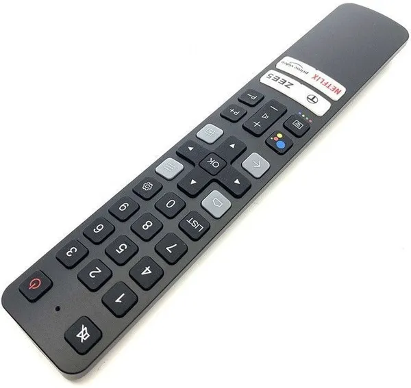 Kpdp_Rc901V_Fmr5_Compatible_For_Tcl_Smart_Tv_Remote_With_Voice_Assistance_Netflix_And_Prime_Video_Button_For_Tcl_Smart_Tv_Remote_Controller_(Black)