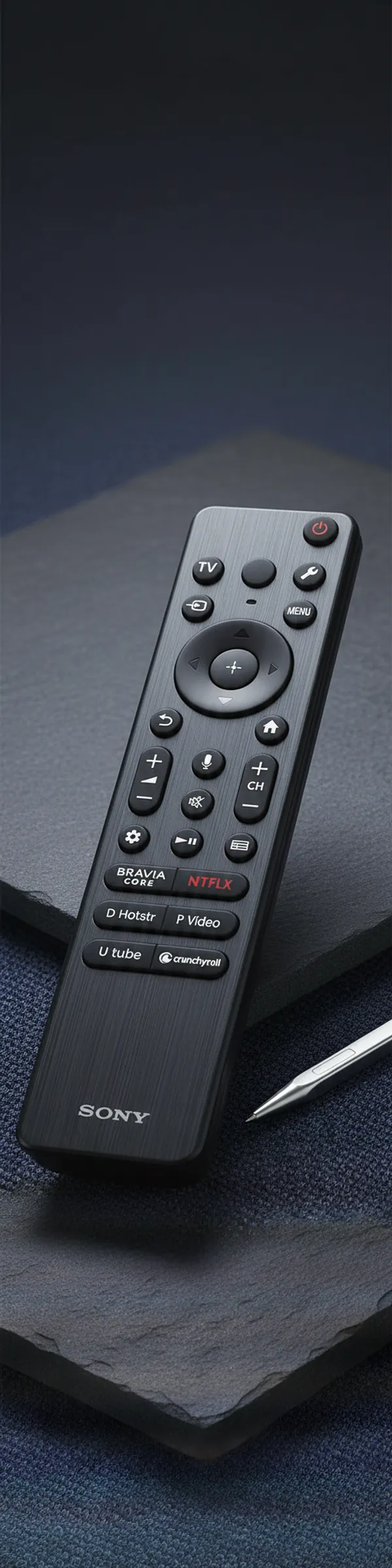 Kpdp_Smart_Tv_A80L_A83L_A84L_X75L_X74L_X70L_X64L_X90L_Xr80_Xr81_Series_Sony_Remote_Controller_(Black)