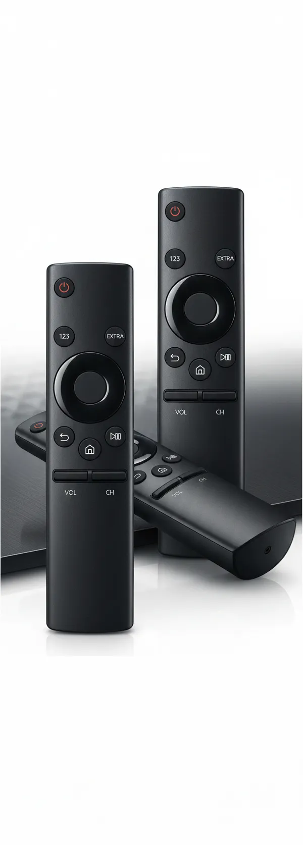 Kpdp_Samsung_Tv_Remote_For_Led_Oled_Uhd_Qled_Gaming_Television_Compatible_Smart_Curved_4K_Ultra_Hd_Tv_Remote_Control_Samsung_Remote_Controller_(Black)
