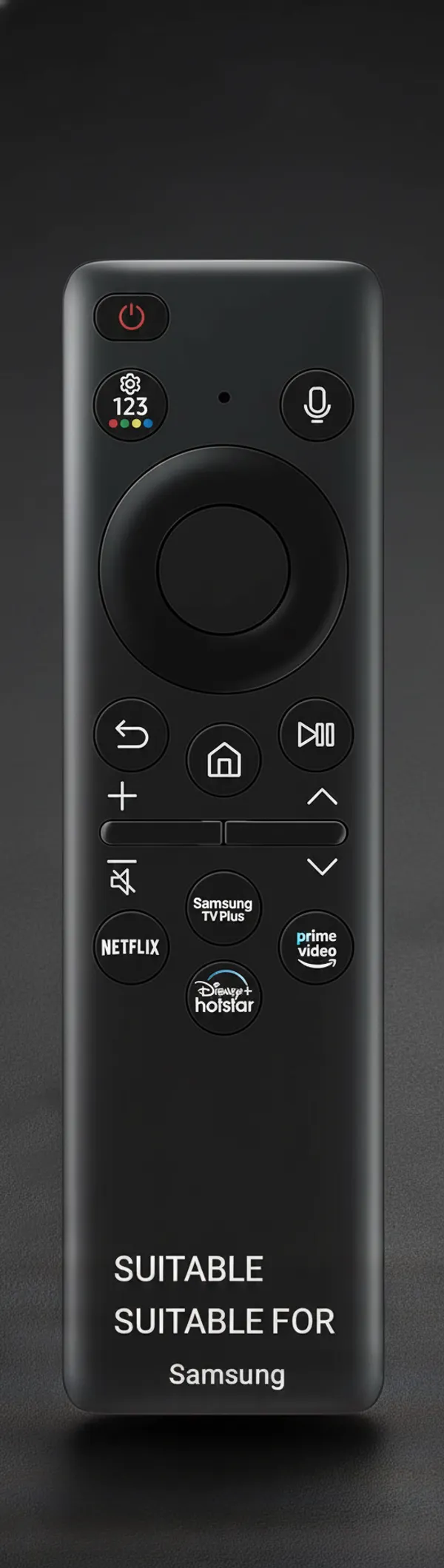 Kpdp_Samsung_Original_Universal_Tv_Remote_Samsung_Original_Universal_Tv_Remote_Replacement_Rm-2800_Smart_Voice_Control_Remote_Controller_(Black)
