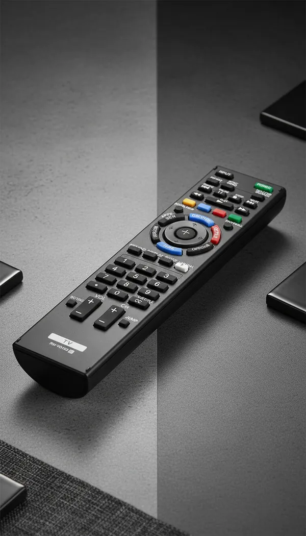 Kpdp_Tv_Remote_Control_Replacement_For_Sony_Sony_Rm-Yd102_Rm-Yd103_Bravia_Hdtv_Lcd_Led_3D_Smart_Tv_Remote_Controller_(Black)