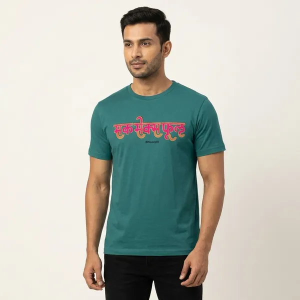Deep_Sea_Green_Cotton_Regular_Fit_Half_Sleeve_T-Shirt_For_Unisex