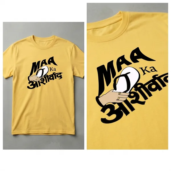 Faded_Yellow_Cotton_Regular_Fit_Half_Sleeve_T-Shirt_For_Unisex