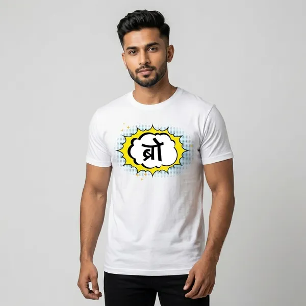White_Cotton_Regular_Fit_Half_Sleeve_T-Shirt_For_Unisex