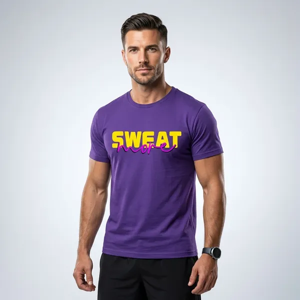 Mauve_Cotton_Regular_Fit_Half_Sleeve_T-Shirt_For_Unisex