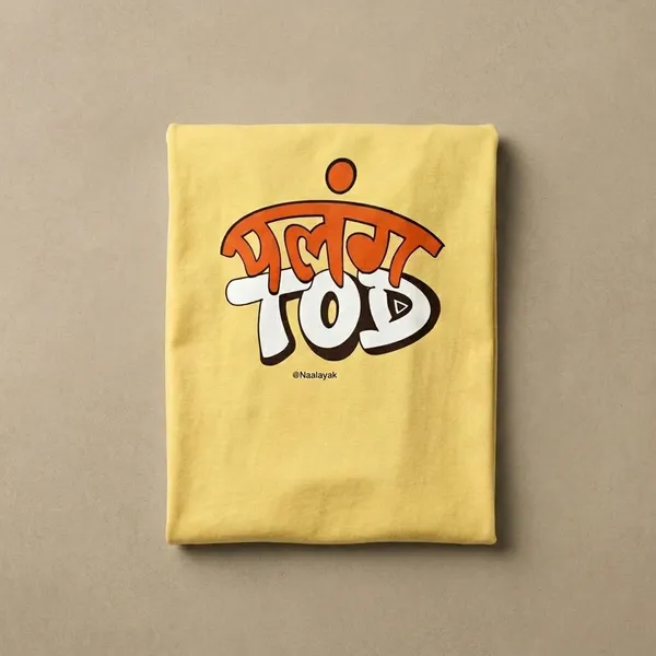 Faded_Yellow_Cotton_Regular_Fit_Half_Sleeve_T-Shirt_For_Men