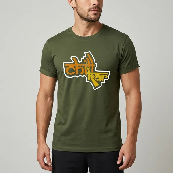 Moss_Green_Cotton_Regular_Fit_Half_Sleeve_T-Shirt_For_Unisex