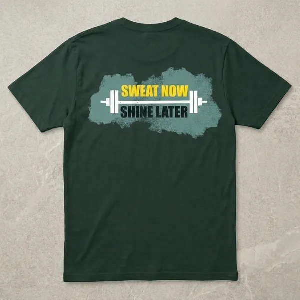 Dark_Green_Cotton_Regular_Fit_Half_Sleeve_T-Shirt_For_Men