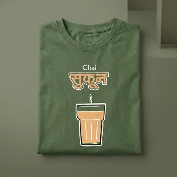 Moss_Green_Cotton_Regular_Fit_Half_Sleeve_T-Shirt_For_Unisex