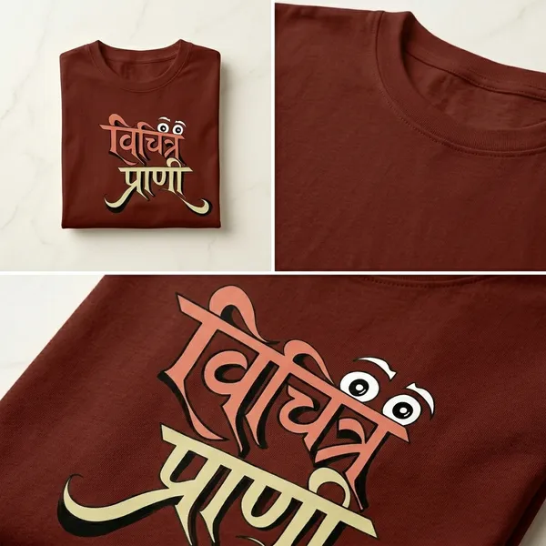 Red_Berry_Cotton_Regular_Fit_Half_Sleeve_T-Shirt_For_Unisex