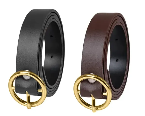 Women's_And_Girl_S_Pu_Leather_Casual_Formal_Dresses_Belt_Single_O_Ring_Design_Buckle_Belt_Fits_On_Upto_36_Inch_Waist_Free_Size