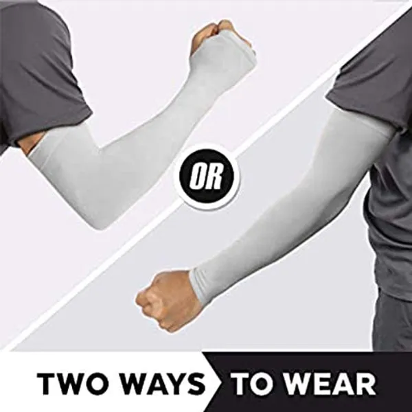 Arm_Sleeve_Men's_Women's_Cotton_Spandex_Uv_Sun_Protection_Cooling_Arm_Sleeve_Compression_Sports_Tattoo_Cover_Up_Sleeves_Pack_Of_1
