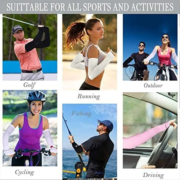 Arm_Sleeve_Men's_Women's_Cotton_Spandex_Uv_Sun_Protection_Cooling_Arm_Sleeve_Compression_Sports_Tattoo_Cover_Up_Sleeves_Pack_Of_1