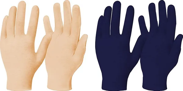 Women's_Men's_Cotton_Sunburn_Protection_Double_Layered_Gloves_Women_Cover_Up_Cotton_Gloves_Cotton_Hand_Gloves_For_Bike_And_Riding_Beige_Blue_Colour_Combo_Of_2_Pack