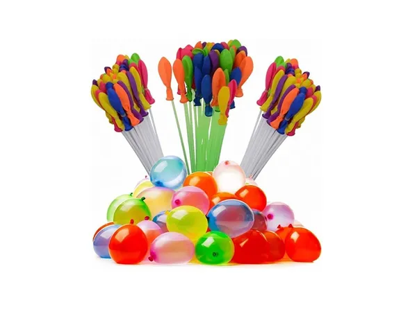 Holi_Water_Balloons_For_Kids_Boys_And_Girls_Biodegradable_Latex_With_Refill_Hose_3_Bunches_Balloons_Games_Swimming_Pool_Outdoor_Fun_Magic_Water_Balloons