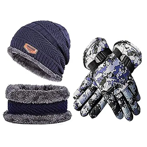 Winter_Woolen_Cap_Neck_Warmer_Scarf_With_Military_Color_Gloves_Set_For_Men_Women