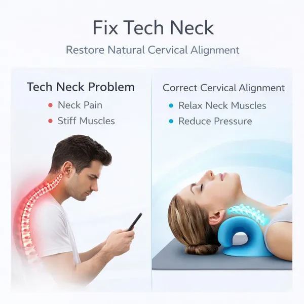Neck_Support_Stretcher_Cervical_Traction_Device_For_Neck_Shoulder_Pain_Relief_Massage_Relaxer_Acupressure_Chiropractic_Support_Blue