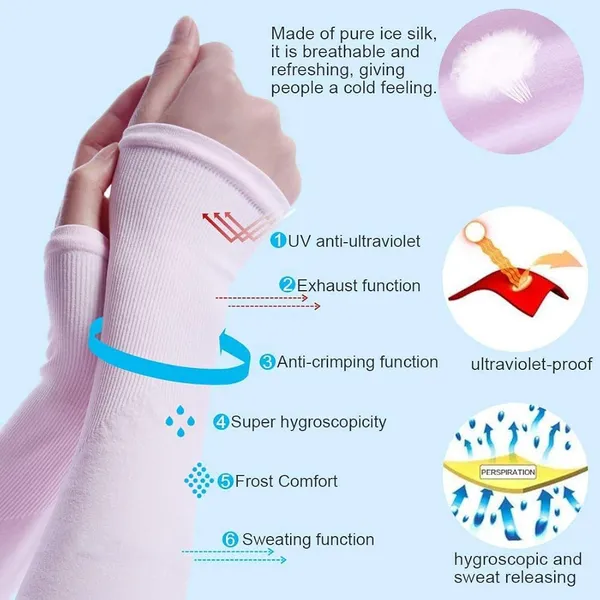 Uv_Protection_Arm_Sleeves_For_Men_Women_Cooling_Sweat_Wicking_Stretchable_Anti_Slip_Arm_Covers_For_Sun_Protection_Sports_Driving_Outdoor_Activities