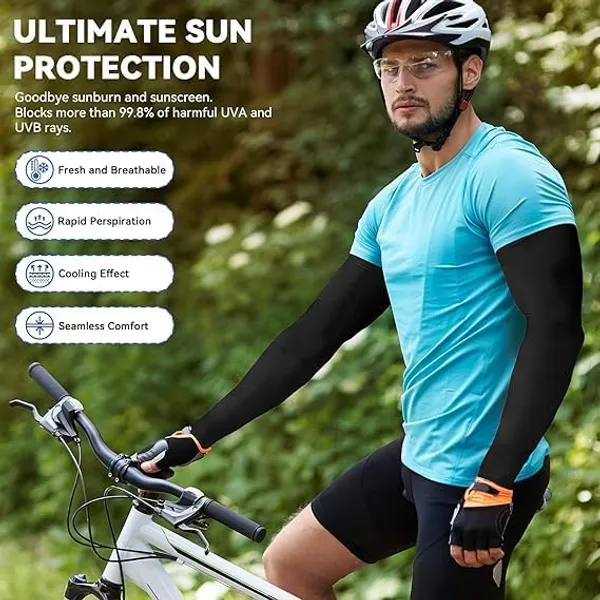 Uv_Protection_Arm_Sleeves_For_Men_Women_Cooling_Sweat_Wicking_Stretchable_Anti_Slip_Arm_Covers_For_Sun_Protection_Sports_Driving_Outdoor_Activities