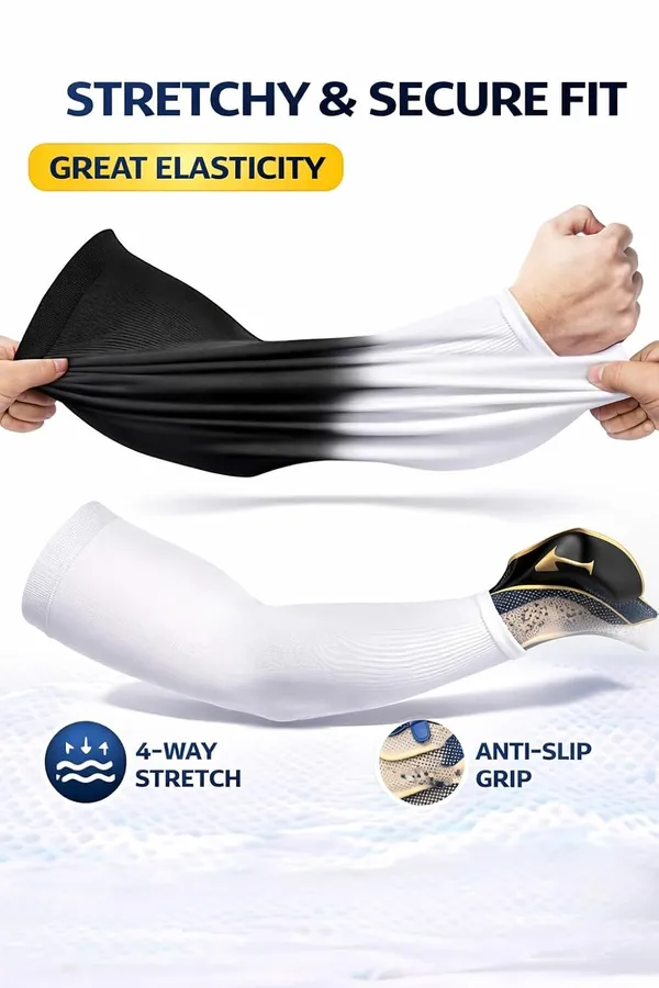 Arm_Sleeves_For_Men_Women_Uv_Protection_Cooling_Sweat_Wicking_Stretchable_Anti_Slip_Arm_Covers_For_Sports_Driving_Gym_Outdoor_Use_Pack_Of_2_Pairs