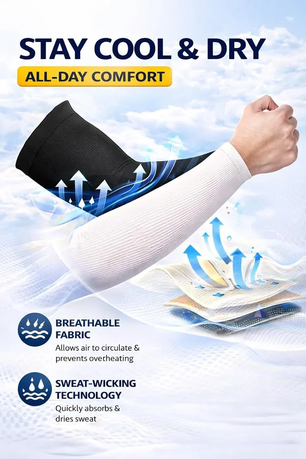Arm_Sleeves_For_Men_Women_Uv_Protection_Cooling_Sweat_Wicking_Stretchable_Anti_Slip_Arm_Covers_For_Sports_Driving_Gym_Outdoor_Use_Pack_Of_2_Pairs