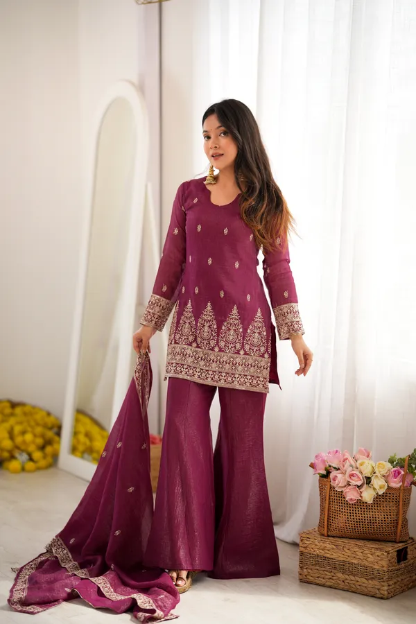 Sharara_suit_burgandy