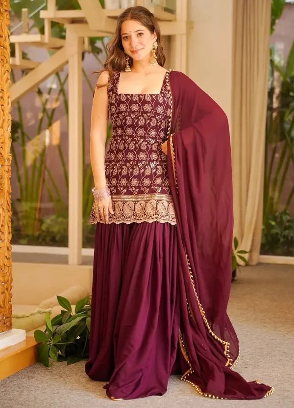 maroon_mango_kurta_set