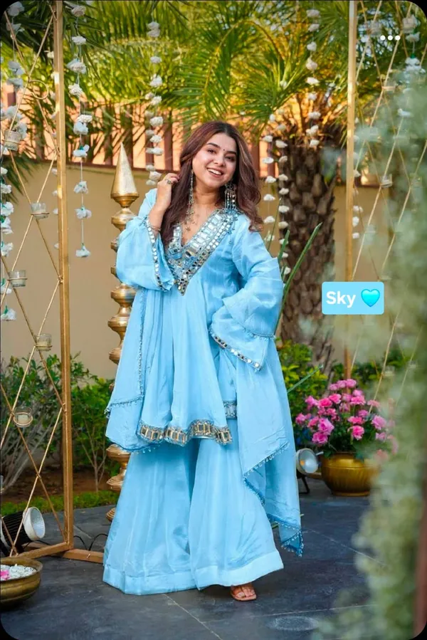 sky_blue_chinon_silk_peplum_kurti