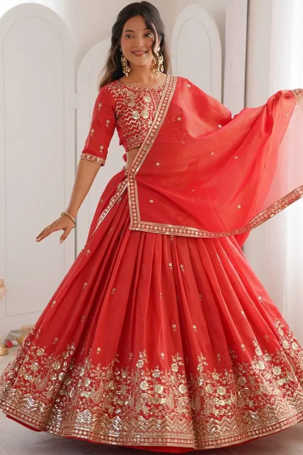 Red_Art_Silk_Lehenga_Choli_For_Women