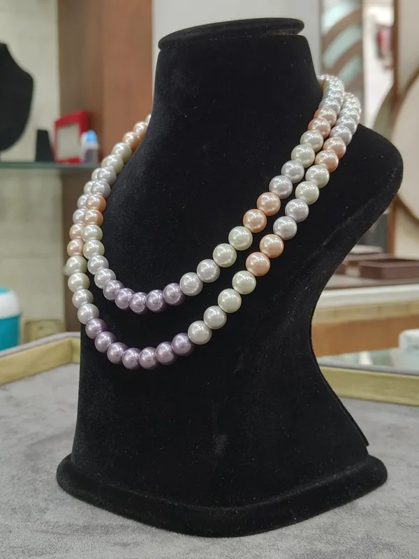 Purple_Art_Layer_Semi_Precious_Anti_Tarnish_Pearl_Necklace