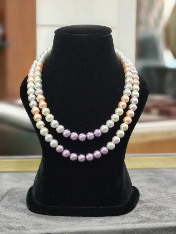 Purple_Art_Layer_Semi_Precious_Anti_Tarnish_Pearl_Necklace