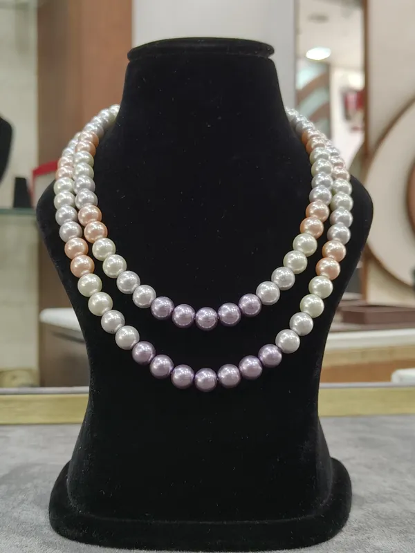Purple_Art_Layer_Semi_Precious_Anti_Tarnish_Pearl_Necklace